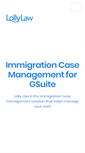 Mobile Screenshot of lollylaw.com